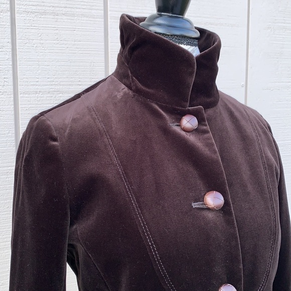 J. CREW Bella Velvet Blazer - Deep Chestnut - Picture 7 of 16